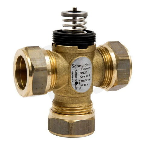 Ventil 3-cestný zónový VZ308C/20/2,5    SCHNEIDER VZ308C-20BP07