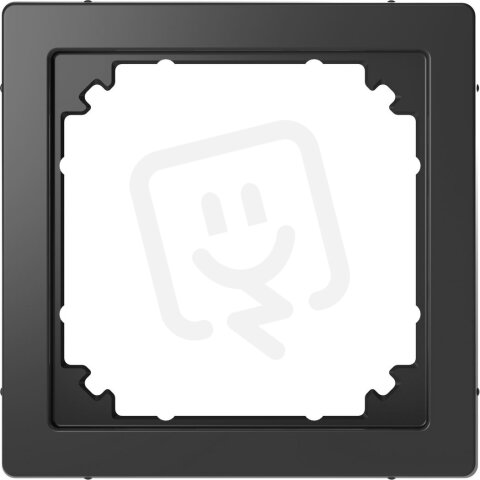 Adaptér pro mechanizmy ze System M do System D, antracit, termoplast barvený