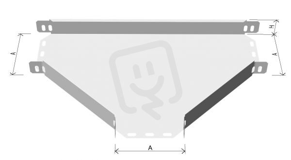 Arkys ARD-34320210 T-kus žlabu LINEAR TL2-R300 500/50 ''SZ''