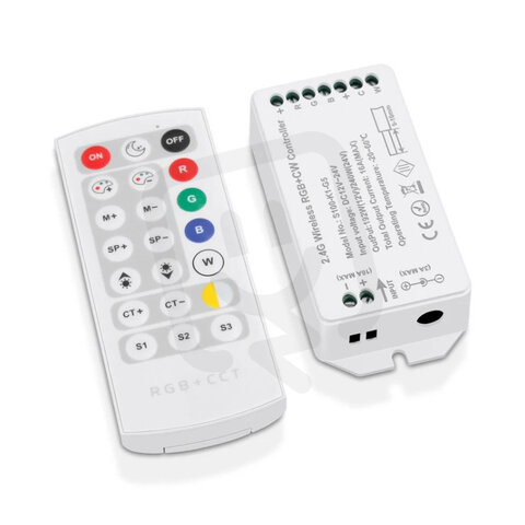 KM-RGB+WW+CW-10 12V-192W, 24V-240W Contr