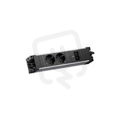 STEP ALU 2xCEE7/3 1xUSB C/C 45W