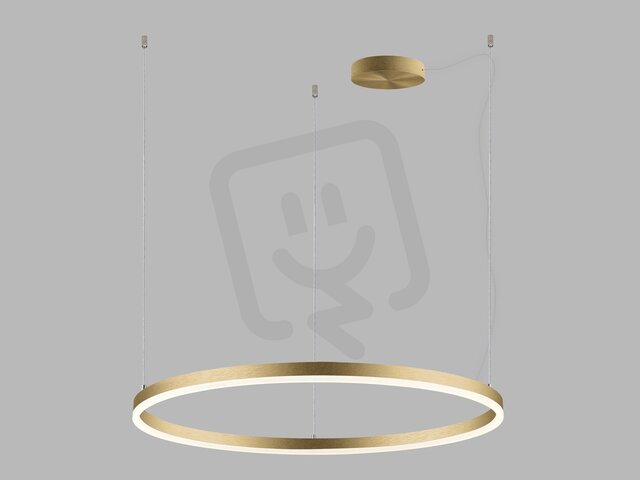 Závěsné svítidlo LED2 CIRCLE 80 P-Z/ST, G DALI/PUSH 62W 2700K/3000K/4000K zlatá