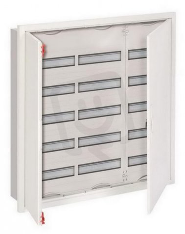 Zapuštěná rozvodnice ABB U53 -180M s dveřmi