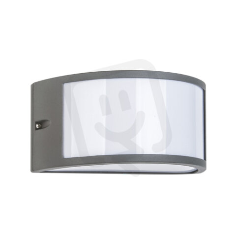 Venkovní GRETA DARK E27 max.40W IP54 šedá IDEUS 03019