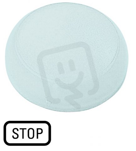 Eaton M22-XL-W-GB0 Čočky pro signálky, plochá, STOP, bílá