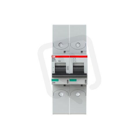 ABB S802S-UCK50-R jistič pro kabelové oko char. K 2p 50A 250V DC 50kA