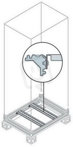Příčníky pro dno skříní IS2 (2 ks), H=60