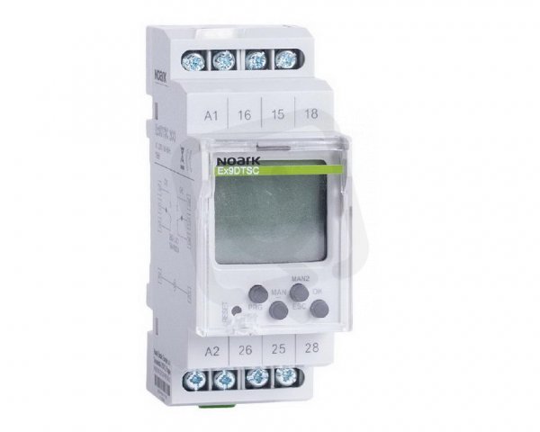 Digitální spínací hodiny NOARK EX9DTS týdenní a denní, 1 kanál 1CO, 230V