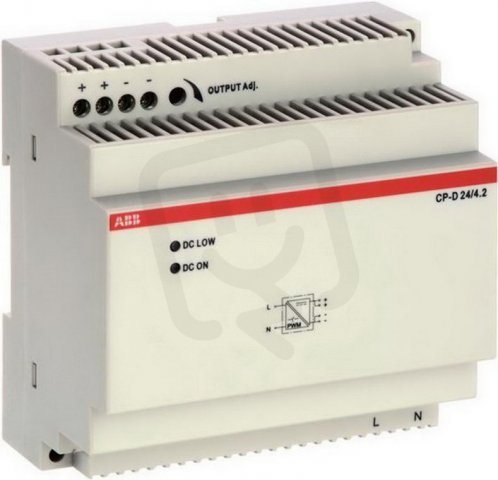 CP-D 24/4,2 24V DC/4,2A 110-240V AC ABB 1SVR427045R0400