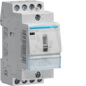 Instalační relé 16A, 2S+2R, 230V AC /ER135/ HAGER ERC418