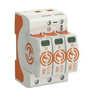 OBO V20-3-280 Svodič přepětí  typ 2 3P 40kA(8/20) 280V