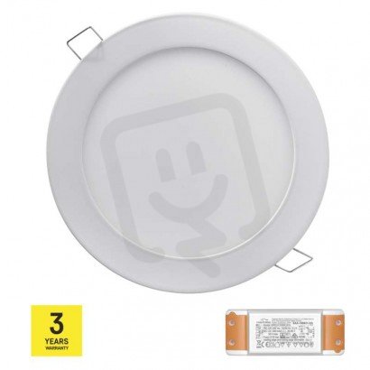 Set: LED PANEL VES.KR 12W IP20 WW B+tria