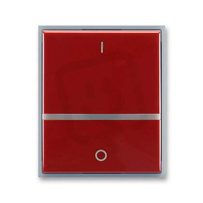 ABB Element 3558E-A00655 24 Kryt spínače jednoduchý,s průzorem,pro řazení 2S