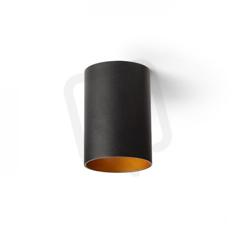 CONNOR stropní černá/zlatá 230V LED GU10 10W RENDL R13501