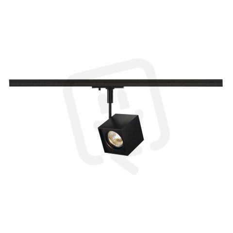 ALTRA DICE SPOT square black GU10 max. 50W incl. 1-circuit adapter SLV 143350