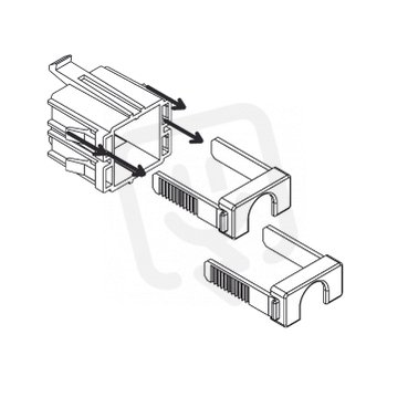 XBTZGCLP2 Spona pro zajištění USB kabelu