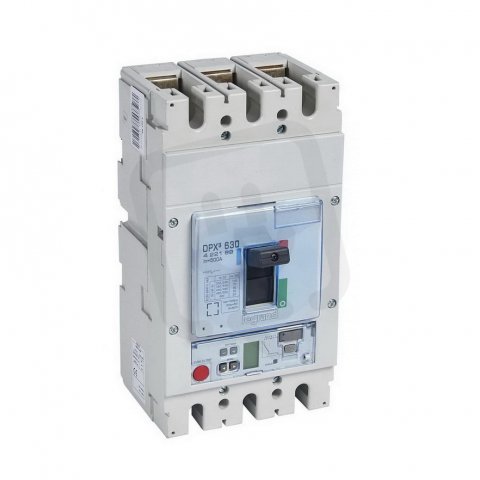 DPX3 630 ELEKTRONICKÁ SPOUŠŤ SG PRO JISTIČ 3P 500A 70kA LEGRAND 422199