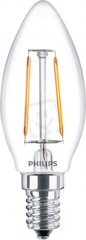 Philips Žárovka FILAMENT Classic LEDcandle ND 2-25W E14 827 B35 CL