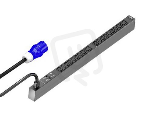 Rittal 7979112 PDU Basic 1F 32A CEE 16xC13+2xC19 L845mm rack min. 1200/1200mm