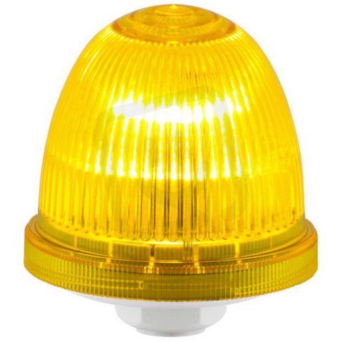 Modul optický OVOLUX FLASHING 24/240V AC IP66 1/2'' NPT žlutá blikající 30095