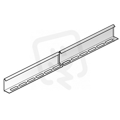 Přepážka pro žlab výšky 30 mm, tloušťka 0, 5 mm, 3 m, Sendzimir HL SEP30