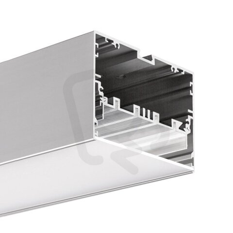 LED hliníkový profil KLUŚ MOD-100 stříbrná 2m /18049_2m/ ALUMIA A18049A_2