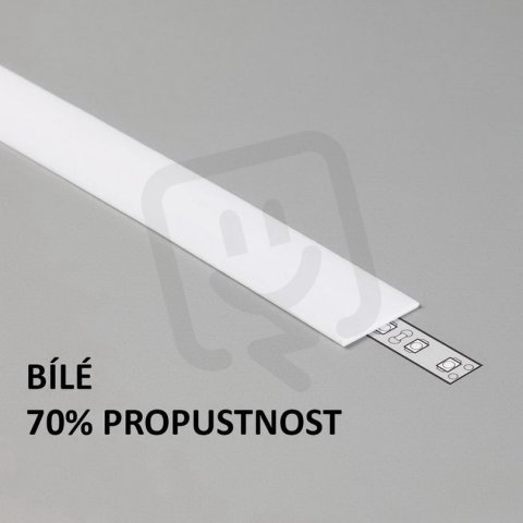 FKU-PE-2M-W(OP) Plexi E bílé (opálové) pro FKU66, 75, 2m FK TECHNICS 4739237