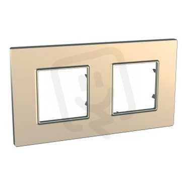 Unica Quadro Krycí rámeček dvojnásobný, Copper SCHNEIDER MGU6.704.56