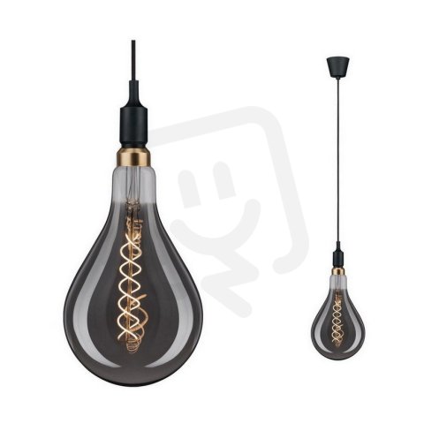 Závěsné svítidlo Neordic Ketil E27 max. 1x20W černá PAULMANN 50381