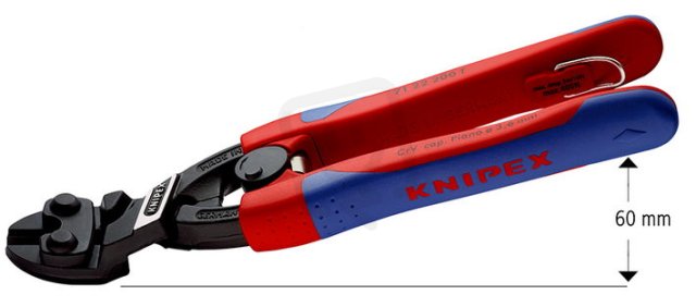 KNIPEX CoBolt Kompaktní pákové kleště 200 mm 71 22 200 T BK