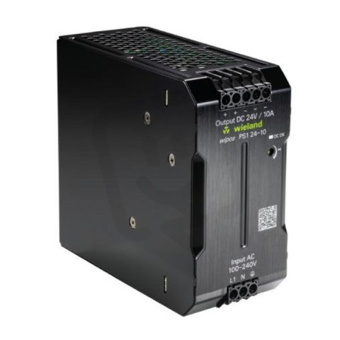 Spínaný napájecí zdroj WIPOS PS1 24-10 WIELAND 81.000.6540.0