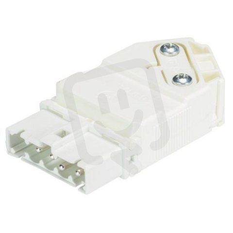 vidlice na kabel, 4-pól, gesis mini, barva bílá WIELAND 91.942.3053.0
