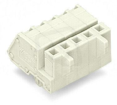 Konektor (zásuvka) úhlový CAGE CLAMP 2,5mm2 sv.šedá 11pól. WAGO 721-311/008-000