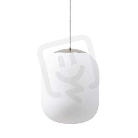 Závěsné LED svítidlo se skleněným stínidlem OSMONT TANIA S2 HP 59W IP40 3K chrom