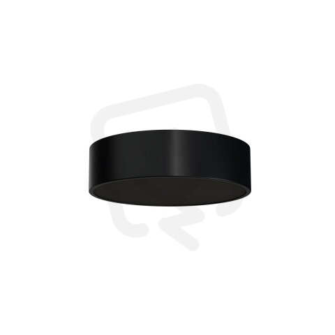 Přisazené LED svítidlo s plastovým stínidlem KRUGER 1 FC 18W IP40 4K černá