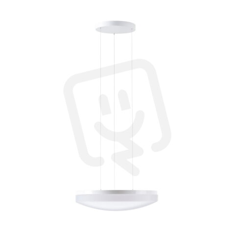 Závěsné LED svítidlo s plastovým stínidlem OSMONT SAGITA LE2 24W IP40 4K bílá