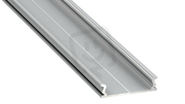 Hliníkový profil ACC-PROFIL MODI SILVER 2M (10-0134-20) GREENLUX GXLP2605