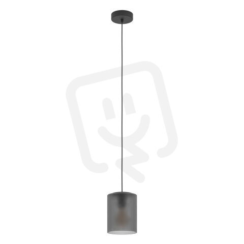 Závěsné svítidlo COLOMERA E27 černá/šedá 1X40W IP20 EGLO 901162