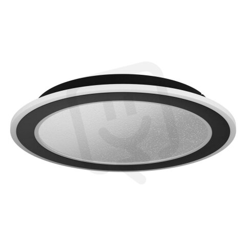 Stropní svítidlo MACCHIONI LED-CCT d380 černá/třpyt 20W IP20 EGLO 901238