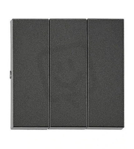 Kryt spínače trojitý, antracit SCHRACK EV112316--