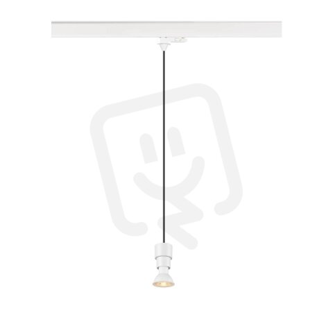 PURI 2.0 Basic, 3~ závěsné svítidlo, GU10, délka závěsu 200cm, 1x max. 6W, bílá