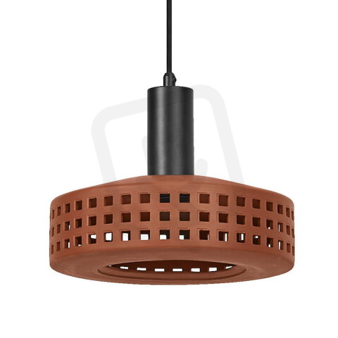 Závěsné svítidlo LEDVANCE Decor Clay Windows Pendant 1XE27 Brown