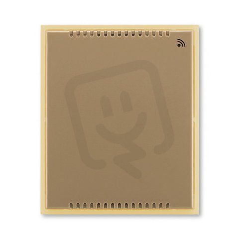 Vysílač vlhkosti RF, nástěnný 3299E-A07908 25 kávová/led. opálová Element ABB