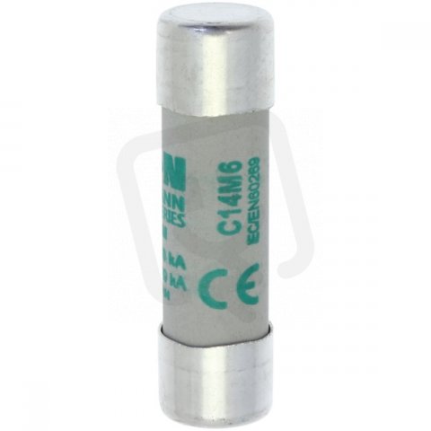Pojistka válcová Eaton C14M6S AM 500V AC 6A C14 (14,3x51mm)