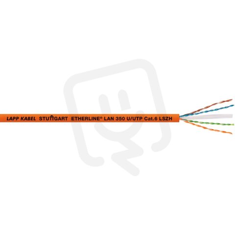 ETHERLINE LAN Cat.6 U-UTP 4x2xAWG24 LSZH