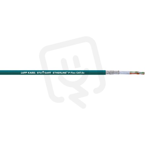 Ethernetový kabel ETHERLINE P Flex CAT.5e 4X2XAWG26/7 LAPP 2170300