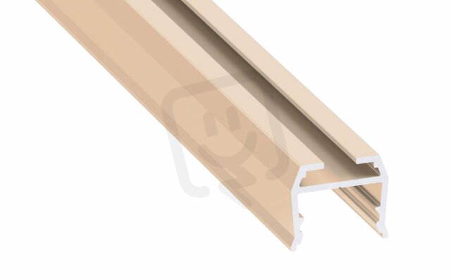 Přisazený hliníkový profil AL-PROFIL AXEL LIGHT IVORY LACQUERED 2M GXLP1169