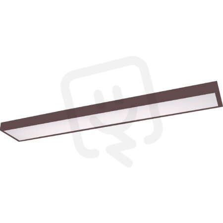Stropní a nástěnné svítidlo Quatro panel S 1200x150 hnědá 28W IP20 G5 913247/06