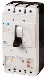 Jistič NZMH3-AE250-T-S1 3pól, ochr.obvodů, 250A, zemní spoušť, 15kA, 1000V