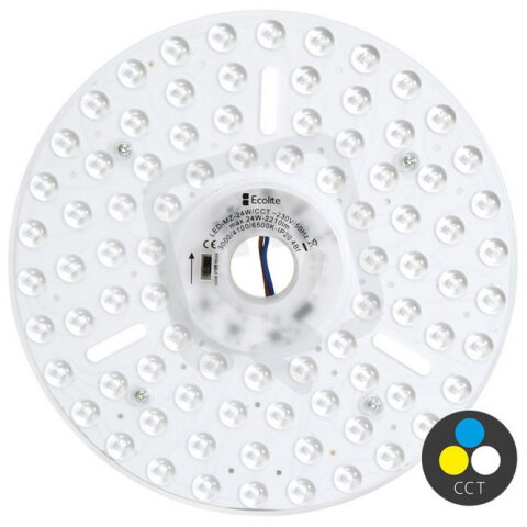 SMD modul kruh 23cm,24W,CCT,IP20,2210lm ECOLITE LED-MZ-24W/CCT